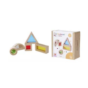 Eichhorn: Montessori houten educatief speelgoed 5-delig - Vormpuzzels - .afbeelding