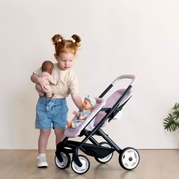 Smoby: Maxi-Cosi dvostruka kolica - ružičasta - .slika