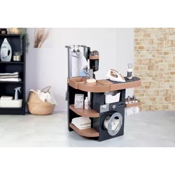 Smoby: Brinquedo Salão de Limpeza com 17 Acessórios - .Imagem