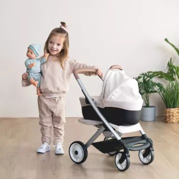 Smoby: Carrinho de bebê 3 em 1 Maxi-Cosi - bege - .Imagem