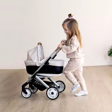 Smoby: Carrinho de bebê 3 em 1 Maxi-Cosi - bege - .Imagem