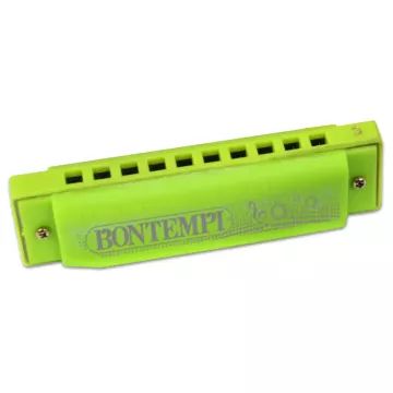 Bontempi : Harmonica en plastique à 10 notes avec anche en métal - .image