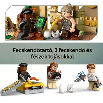 LEGO® Jurassic World Espinossauro e Quetzalcoatlus, missão aérea 76976 - .Imagem
