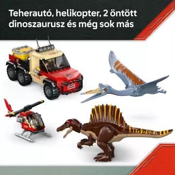 LEGO® Jurassic World Spinosaurus un Quetzalcoatlus, gaisa misija 76976 - .attēls