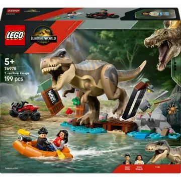 LEGO® Jurassic World Aizbēgšana pie upes no T-Rex 76975 - .attēls