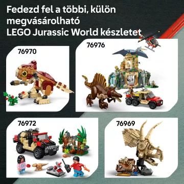 LEGO® Jurassic World A raptor és a Titanosaurus keresése 76973 - . kép