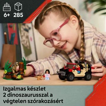 LEGO® Jurassic World Flucht vor dem Raptor im Geländewagen 76972 - . bild aus