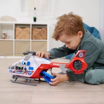 Dickie: Airbus H145 mega mentőhelikopter fény- és hanghatásokkal - 54 cm - . kép