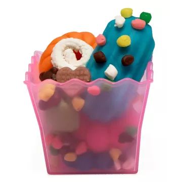 Art&Fun: Boetseerklei-set voor het maken van taartjes, 21-delig - .afbeelding
