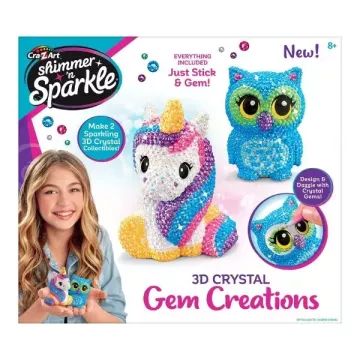 Shimmer’n Sparkle: 3D DIY figúrky s krištáľmi - .Obrázok