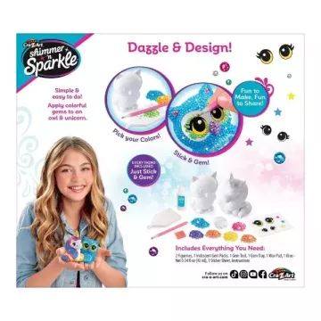 Shimmer'n Sparkle : Figurines 3D DIY avec cristaux - .image