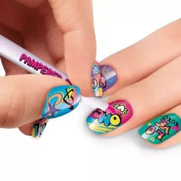 Shimmer’n Sparkle: Nageldecoratieset-graffiti - .afbeelding