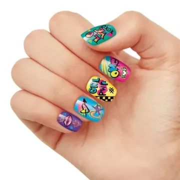 Shimmer’n Sparkle: Kit de decoração de unhas-graffiti - .Imagem