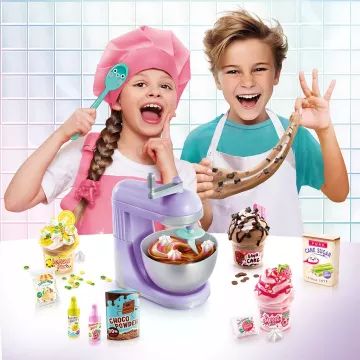 Faça seu próprio kit de sobremesa slime com robô de cozinha - .Imagem
