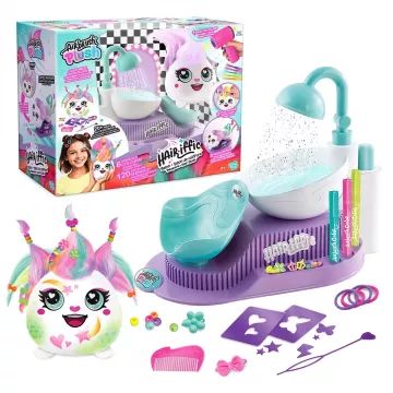 Canal Toys: Salone di Bellezza Hairiffic con peluche pettinabile - .immagine