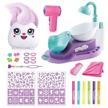 Canal Toys: Hairiffic frizieru salons ar frizējamiem mīkstajiem rotaļlietu dzīvniekiem - .attēls