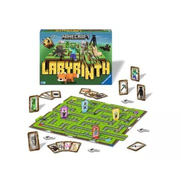 Ravensburger: Minecraft Labyrint brætspil - på ungarsk - .billede