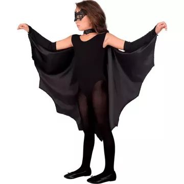 Flagermus-kappe kostume - 116 cm - .billede