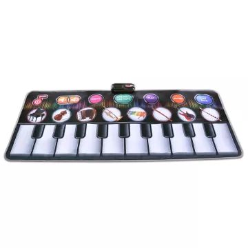 Bontempi: Tapete musical eletrônico - 148 x 60 cm - .Imagem