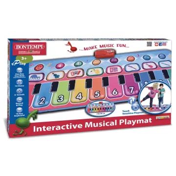 Bontempi: Elektronisch muziek tapijt - 130 x 48 cm - .afbeelding