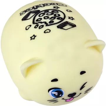 Puffy Mallows -Pufók mályvacukor-állatka: Cookie - sárga - . kép