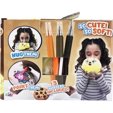 Puffy Mallows -Pufók mályvacukor-állatka: Cookie - sárga - . kép