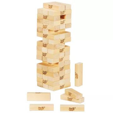 Jenga ügyességi társasjáték digitális kockával - CSOMAGOLÁSSÉRÜLT - . kép