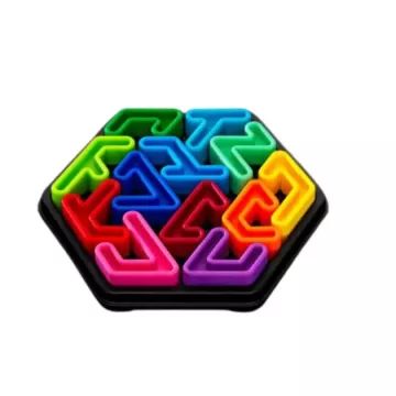 Smart Games IQ Deluxe - Шестоъгълник - на унгарски език - . изображение