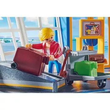 Playmobil Airport with Airplane and Control Tower Reptér repülővel és irányítótorony - . kép
