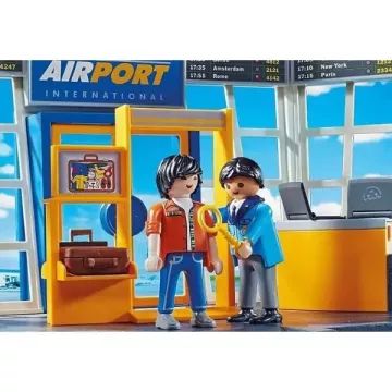 Playmobil Airport with Airplane and Control Tower Reptér repülővel és irányítótorony - . kép