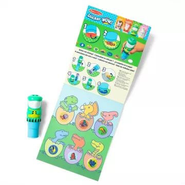 Melissa & Doug: Klistermærke Wow! - Dinosaur - .billede