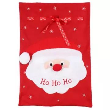 Ho-ho-hó! Exkluzív mikulás zsák - 50 x 75 cm - . kép