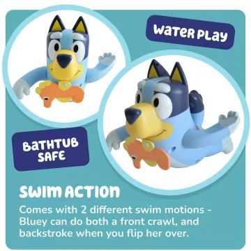 Bluey: Schwimmende Spielfigur - . bild aus