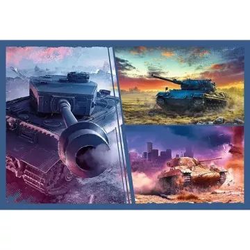 Trefl: Bruņoto misija: World of Tanks 2x200 gabalu puzle - .attēls
