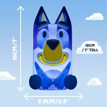Bluey: Lámpara GloBuddies con sonidos - .imagen
