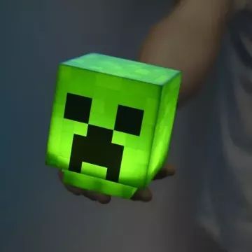 Minecraft: Лампа Creeper - . изображение