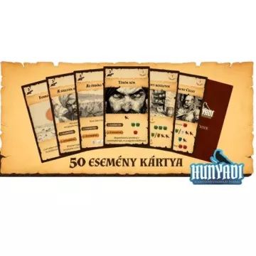 Hunyadi - De Slag bij Nándorfehérvár, bordspel - in het Hongaars - in het Hongaars - .afbeelding