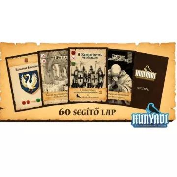 Hunyadi - De Slag bij Nándorfehérvár, bordspel - in het Hongaars - in het Hongaars - .afbeelding