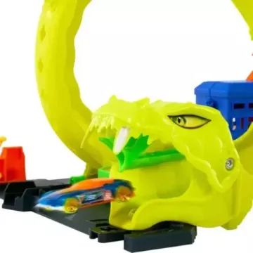 Hot Wheels City : Ensembles de pistes moyens - Attaque Serpent Spirale - .image