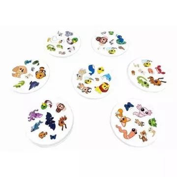 Dobble: Animals - Új kiadás - CSOMAGOLÁSSÉRÜLT - . kép