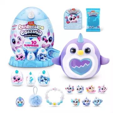 Zuru: Rainbocorns Eggzania Frozen – jajko niespodzianka, różne rodzaje - .zdjęcie 
