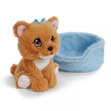 Nici Green: Yorkshire kutya plüssfigura kosárban - 12 cm - . kép