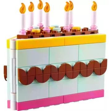 LEGO: Születésnapi torta 40641 - CSOMAGOLÁSSÉRÜLT - . kép