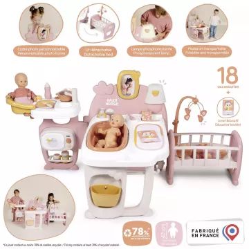 Baby Nurse: Centru mare pentru bebeluși cu accesorii - AMBALAJ DETERIORAT - .foto