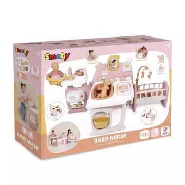 Baby Nurse: Centru mare pentru bebeluși cu accesorii - AMBALAJ DETERIORAT - .foto