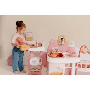 Baby Nurse: Centru mare pentru bebeluși cu accesorii - AMBALAJ DETERIORAT - .foto