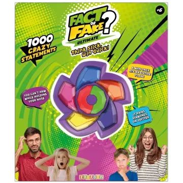 Igaz vagy Hamis Extra interaktív társasjáték - CSOMAGOLÁSSÉRÜLT - . kép