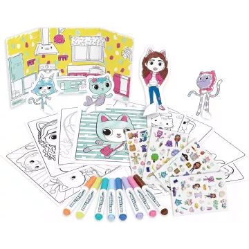 Crayola Color Wonder: Gabi babaháza maszatmentes foglalkoztató készlet - CSOMAGOLÁSSÉRÜLT - . kép