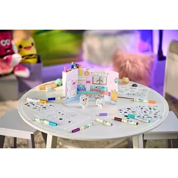 Crayola Color Wonder: Gabi babaháza maszatmentes foglalkoztató készlet - CSOMAGOLÁSSÉRÜLT - . kép