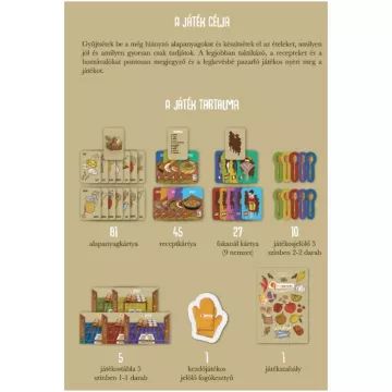 Jogo de tabuleiro Chefparade - .Imagem
